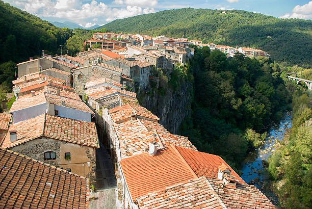 istock medieval village of Castefollit de la Roca.Cat 530616989