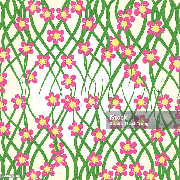 Vector Illustration Of Spring Flowers Stock Illustration - Download Image Now - Anise, Art Product, Basil