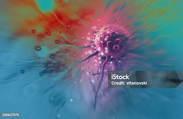 Cancer Cell Stock Photo - Download Image Now - Biological Cell, Cancer - Illness, Tumor