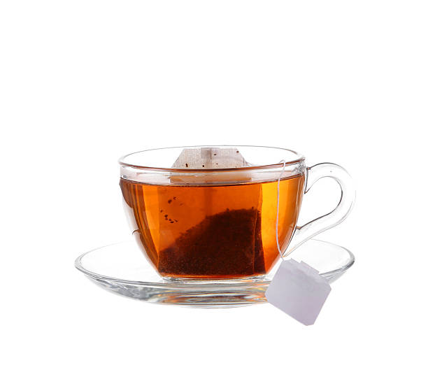 istock Glass of Tea with Bag End. 530628387