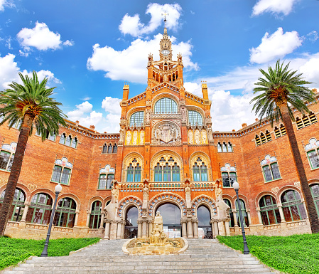 Hospital Sant Pau Recinte Modernista. Barcelona