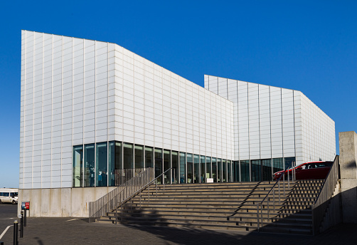 Margate, UK - December 10, 2014: Designed by David Chipperfield, the Turner Contemporary gallery is the largest exhibition space in the South East, outside of London.
