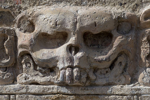 istock Detail of Mayan ruins 530629503