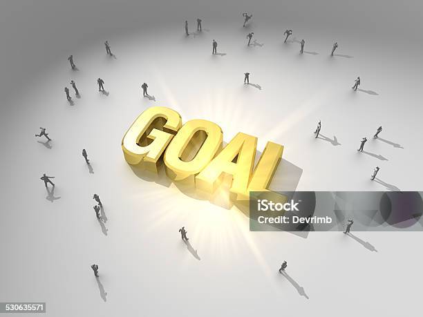 Golden Goal Stock Photo - Download Image Now - 2015, Animal Migration, Aspirations