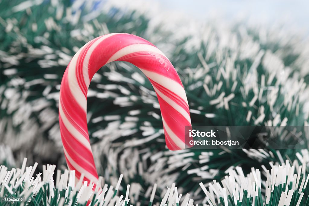 Cane lollipop Candy cane lollipop close up photography. 2015 Stock Photo