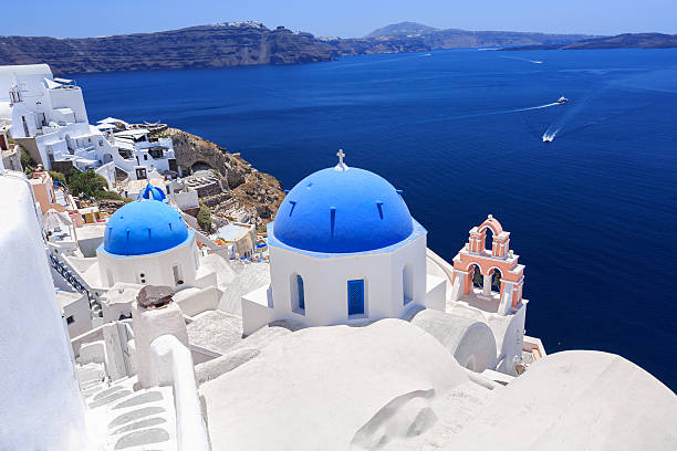 istock Santorini island in greece 530638571