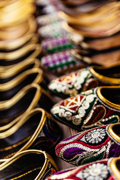 istock Indian Jutti Shoes 530640983