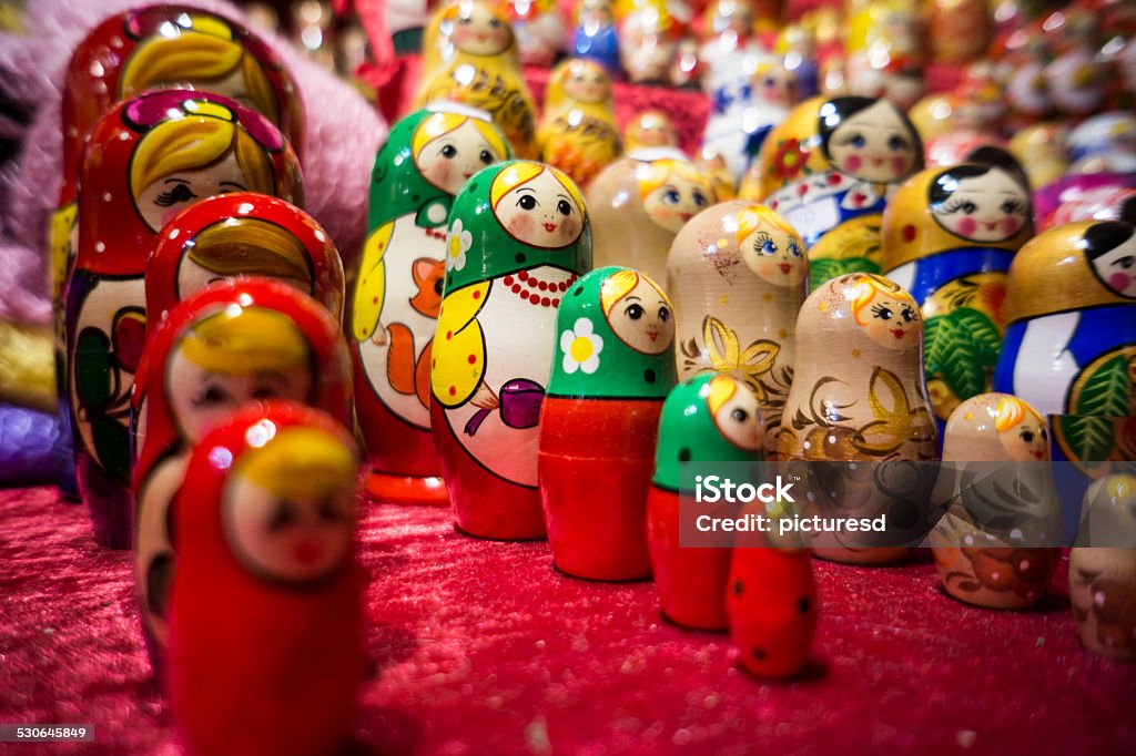 Babushka A lot of Babushkas in a wicker basket. Arts Culture and Entertainment Stock Photo