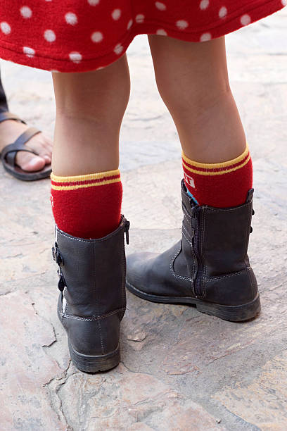 istock Walking in shoes on pavement in park 530645923