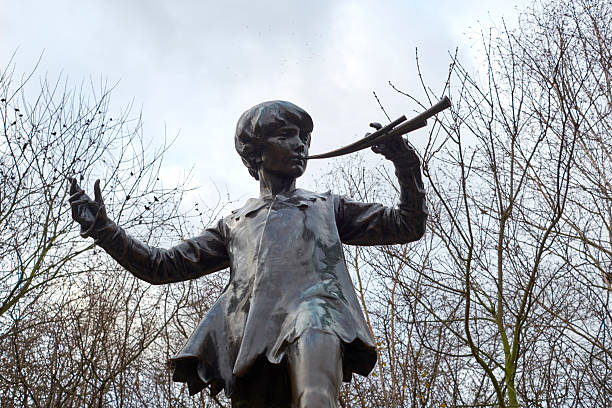 Fluting Man in castle