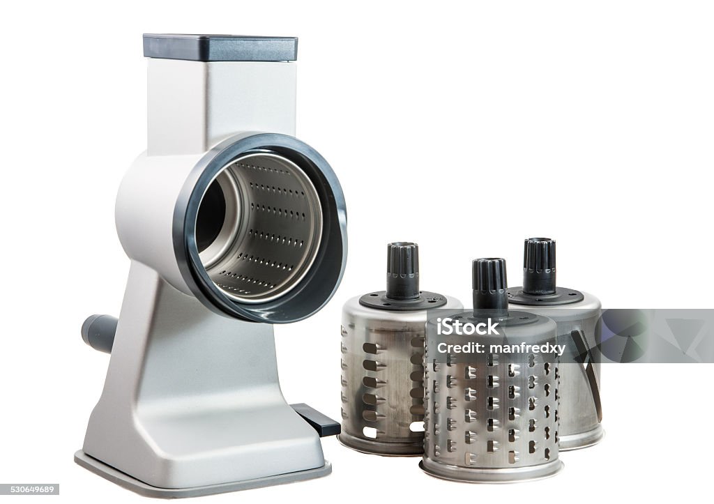 Isolated Rotary Cheese Grater Stock Photo - Download Image Now - Cheese  Grater, Close-up, Crank Mechanism - iStock