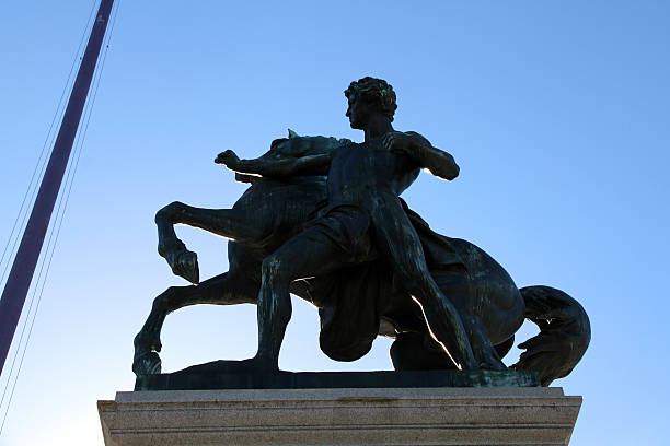 istock Man and Horse 530653089