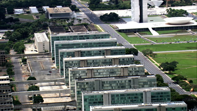 Government Offices  - Aerial View - Federal District, Brasília, Brazil