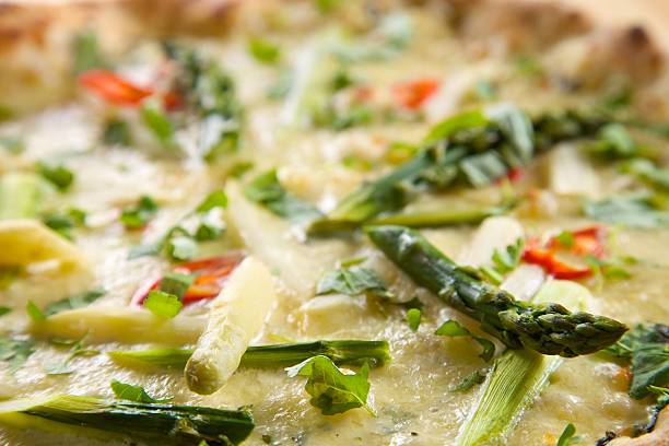 istock Italian Pizza with Asparagus 530661289