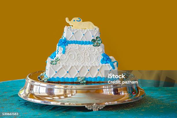 Cake Stock Photo - Download Image Now - Anniversary, Baked, Blue