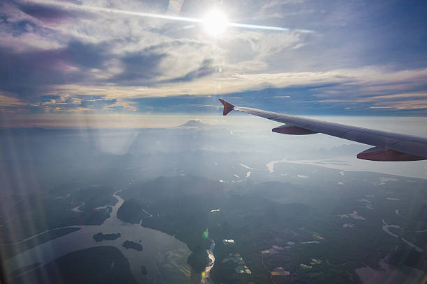istock Weekly traveling on passenger aircraft 530661947