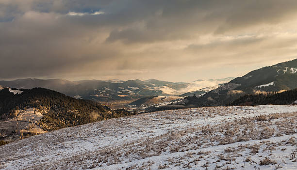istock Beautiful winter landscape in the mountains 530662505
