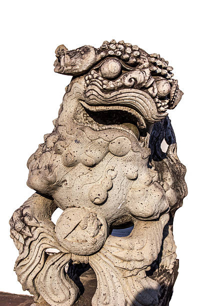 istock thai temple lion guard 530662861