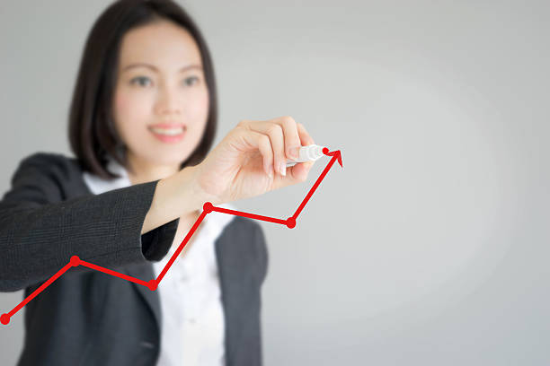 istock business woman writing over... 530663055