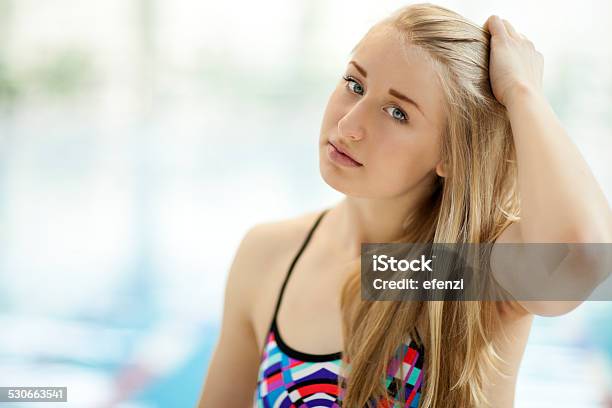 Young Female Swimmer Stock Photo - Download Image Now - 20-29 Years, 2015, Adult