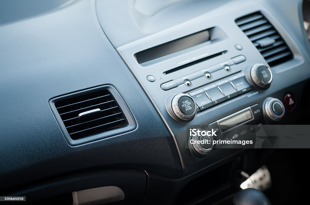 Interior of a modern car 2015 Stock Photo