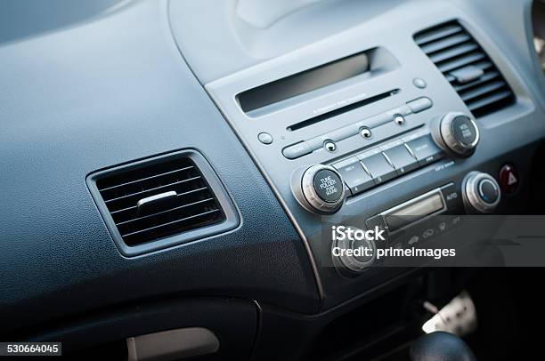 Interior Of A Modern Car Stock Photo - Download Image Now - 2015, Aluminum, Car