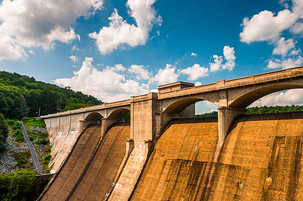 istock Clouds over Prettyboy Dam, in Baltimore County, Maryland. 530666957