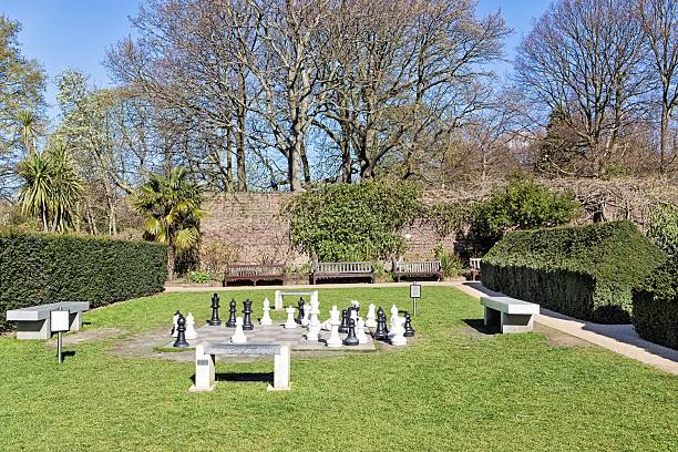 istock Chess Board at Holland Park in London 530668725