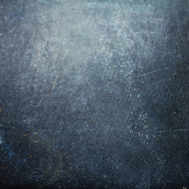 istock Abstract black background with scratches. Vintage grunge 530670701