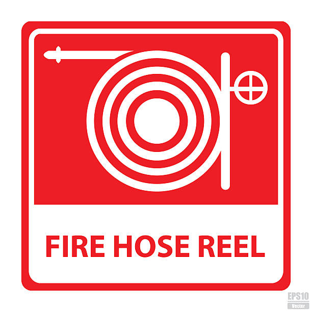 Fire Station, Fire Hose Reel Icon - Vector Royalty Free SVG - Clip Art  Library