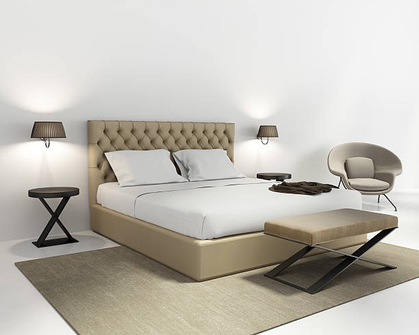 istock Beige luxury bedroom 530673881