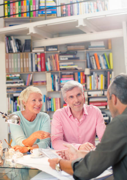 istock Business people talking in meeting 530681247