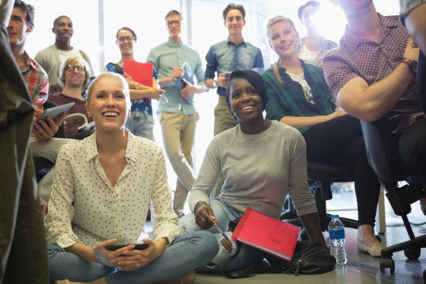 istock University students listening during seminar 530682931