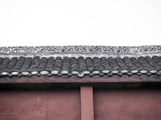 istock Chinese roof tiles 530691369