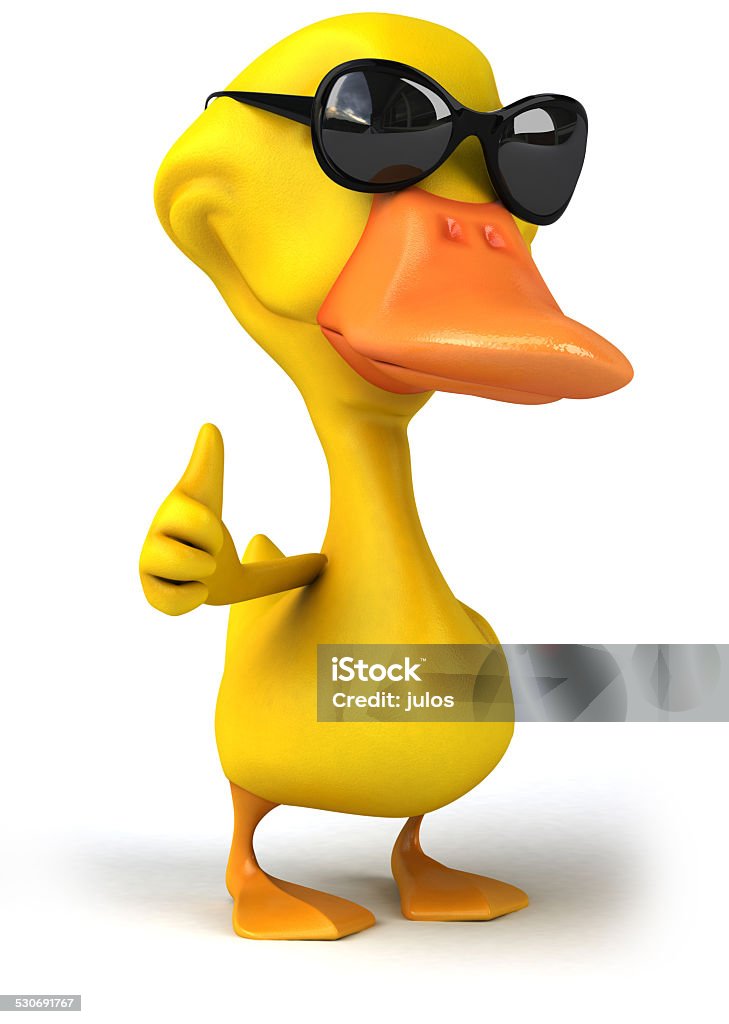 Fun Duck Stock Photo - Download Image Now - Duck - Bird, Cartoon, Three  Dimensional - iStock