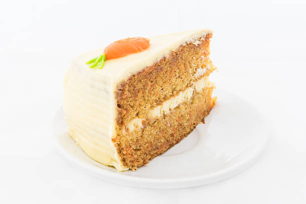 istock Carrot Cake on white dish 530696293