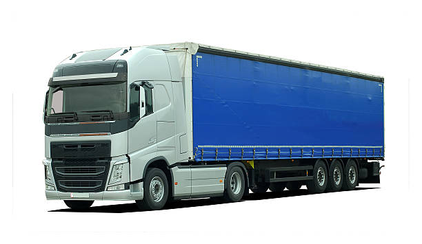 istock large truck with semi trailer 530696763