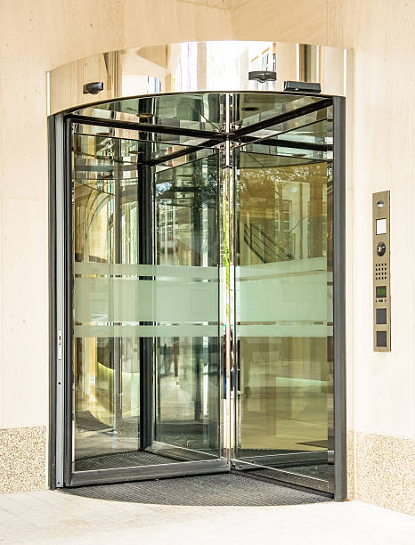istock revolving doors 530697007