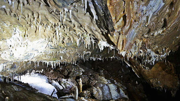 istock Balcarka Cave in the Moravsky Kras, Moravian Karst 530697781