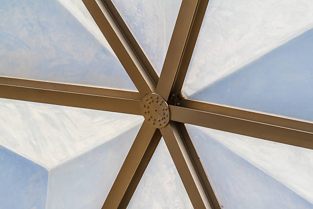 istock Steel with glass roof 530704287