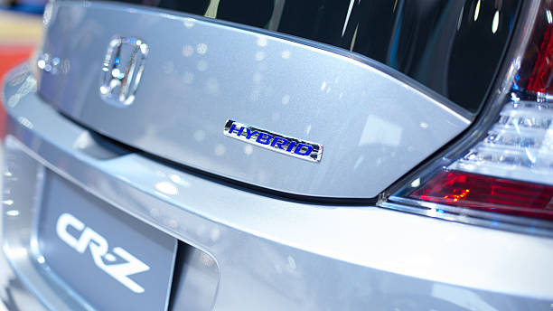 Bangkok, Thailand - March 26, 2014: Honda CR-Z Hybrid at The 35th Bangkok International Motor Show in Bangkok, Thailand on March 26, 2014