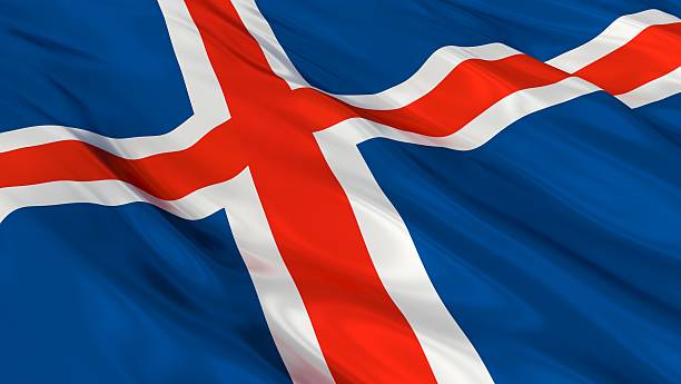 istock Flag of Iceland. 530709363
