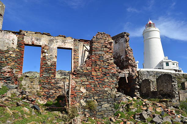 Flowers island lighthouse in montevideo
