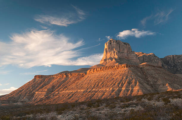 guadalupe mountains national park - scarp stock-fotos und bilder