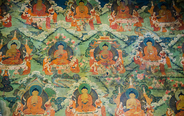 Tibetan Wall Fresco