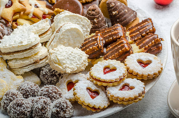 istock Christmas cookies and fresh tea 530713599