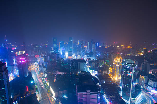 istock Bird view at chengdu China. 530713785