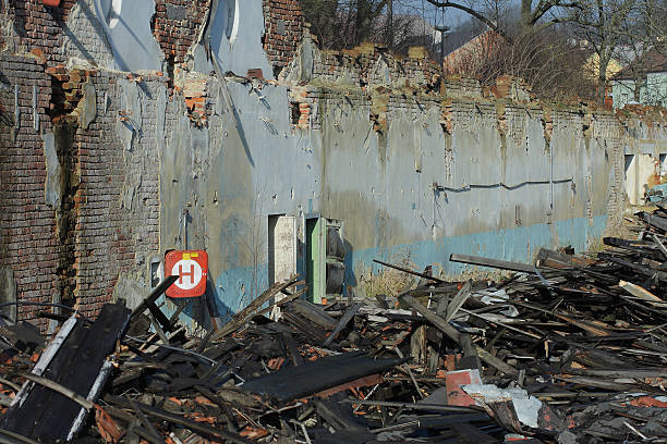 istock Photo from demolition  textile  factory 530714199