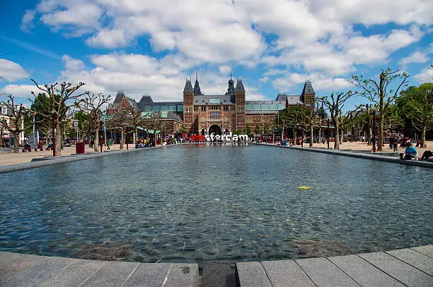 Rijksmuseum at Amsterdam (Netherlands)