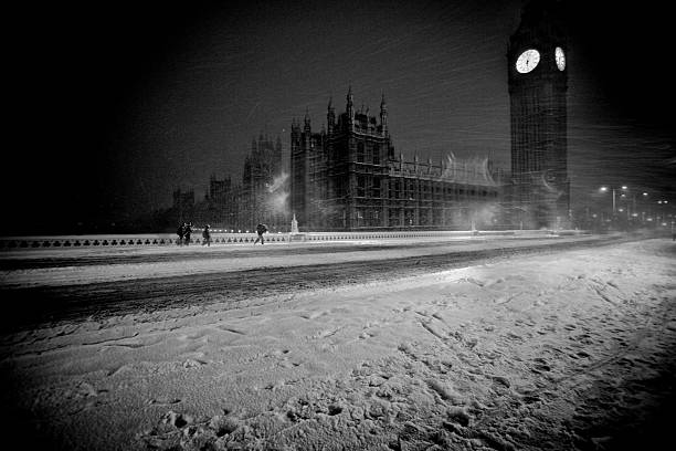 Big Ben in London stock photo